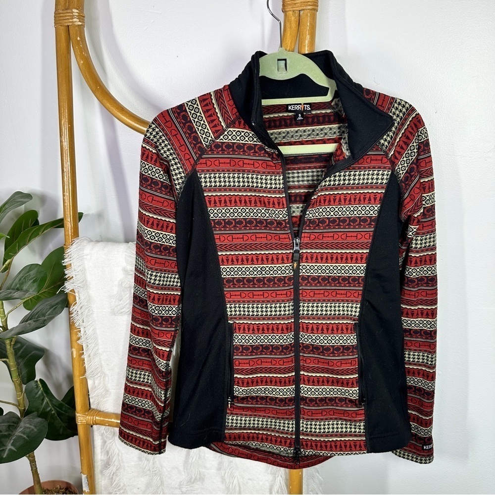 Kerrits Rider Red and Black Jacket sz S